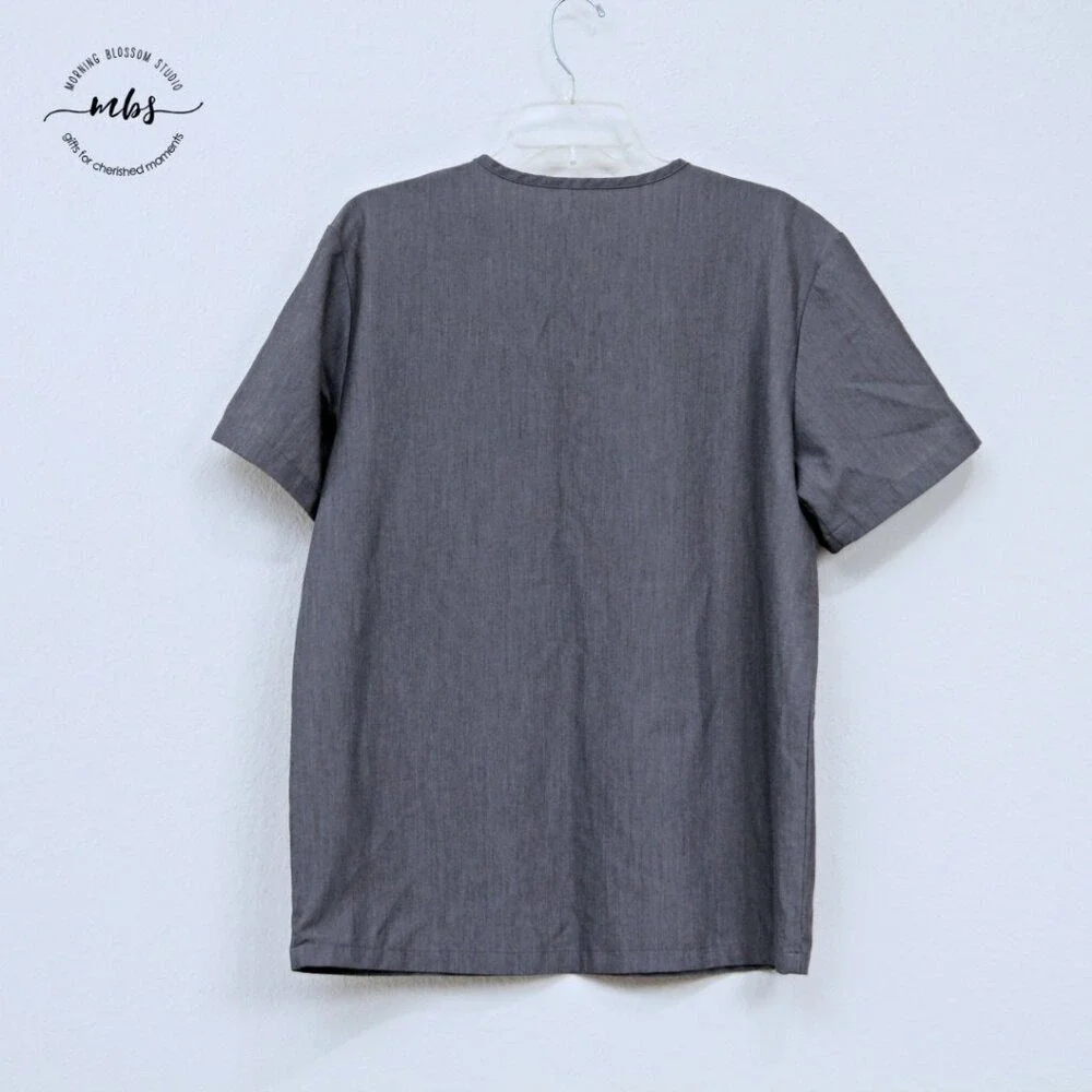 NWT Figs Leon Three Pocket Scrub Top, Axiom 2.0 Cargo Pants Set Gray Men M‎